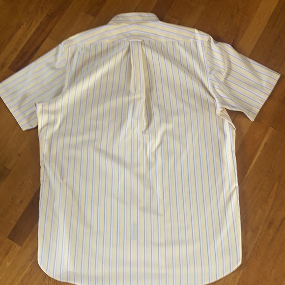Lands’ End short sleeves men shirt, size 17.5 - Picture 2 of 12